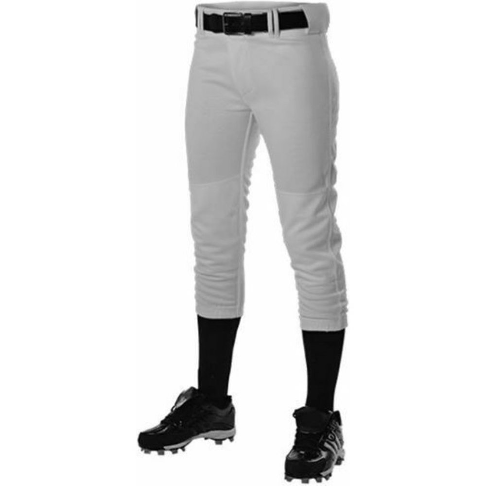 Women's Gray Low Rise Softball Pants Size 2XL Alleson Athletics Fastpitch NEW